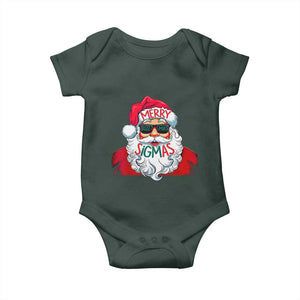 Funny Santa Rizz Christmas Baby Onesie Merry Rizzmas Sigmas Xmas Gen Alpha Middle School TS02 Print Your Wear