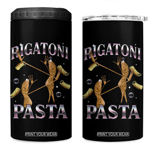 Rigatoni Pasta Lover Marcus The Worm 4 in 1 Can Cooler Tumbler Retro 90s Bootleg Weird Meme Internet Humor TS02 One Size: 16 oz Black Print Your Wear