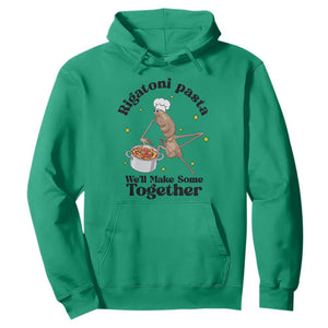 Rigatoni Pasta Chef Marcus The Worm Hoodie We'll Make Some Together Wholesome Weird Meme TS02 Irish Green Print Your Wear