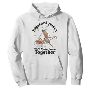 Rigatoni Pasta Chef Marcus The Worm Hoodie We'll Make Some Together Wholesome Weird Meme TS02 White Print Your Wear