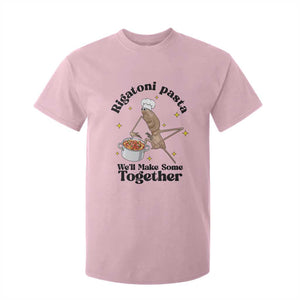 Rigatoni Pasta Chef Marcus The Worm T Shirt For Kid We'll Make Some Together Wholesome Weird Meme TS02 Light Pink Print Your Wear