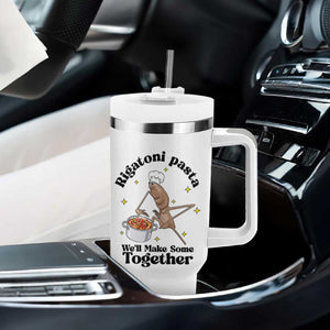Rigatoni Pasta Chef Marcus The Worm Tumbler With Handle We'll Make Some Together Wholesome Weird Meme TS02 Print Your Wear