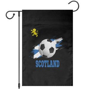 Scotland Soccer Flag Garden Flag Scottish Football Fans Pride TS02 Black Print Your Wear