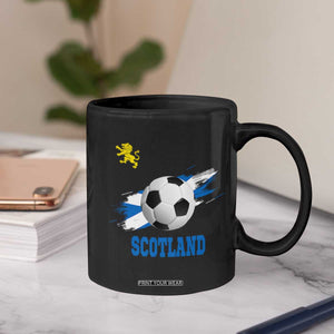 Scotland Soccer Flag Coffee Mug Scottish Football Fans Pride TS02 Print Your Wear