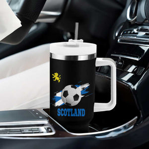 Scotland Soccer Flag Tumbler With Handle Scottish Football Fans Pride TS02 Print Your Wear