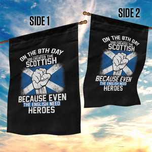 On the 8th Day God Created the Scottish Garden Flag Funny Heroic Scotland Pride TS02 Print Your Wear