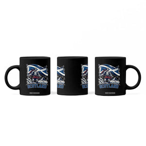 Scottish Warrior Coffee Mug Brave Highland Hero Scotland Flag TS02 Print Your Wear