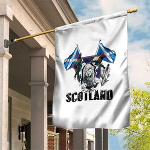 Roaring Scottish Lion Crest Garden Flag Thistle Scotland Flag Emblem for Brave Highlanders TS02 Print Your Wear