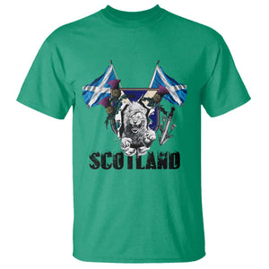 Roaring Scottish Lion Crest T Shirt Thistle Scotland Flag Emblem for Brave Highlanders TS02 Irish Green Print Your Wear