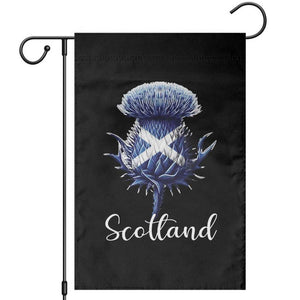 Scotland Thistle Floral Emblem Saltire Flag Garden Flag Patriotic Scottish Heritage