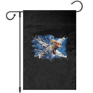 Roaring Scottish Lion Garden Flag Braveheart Scotland Flag Pride TS02 Black Print Your Wear