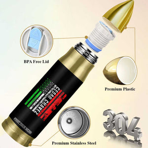 Cesar Chavez Bullet Tumbler American Mexican Flag Patriotic Mexico Distressed TS02 Print Your Wear