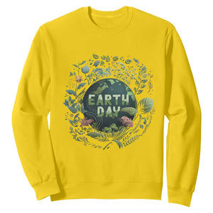 Earth Day Sweatshirt Green Planet TS02 Daisy Printyourwear