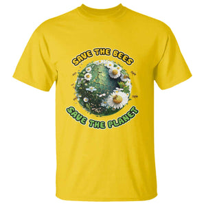 Earth Day T Shirt Save The Bees Save The Planet Beekeeper TS02 Daisy Printyourwear