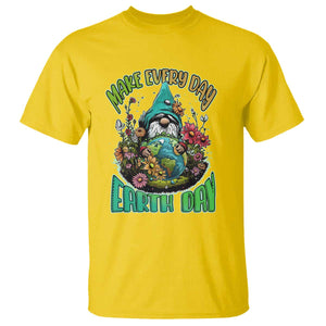 Gnome Earth Day T Shirt Make Everyday Earth Day Green Planet TS02 Daisy Printyourwear