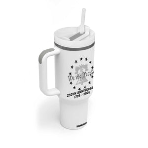 We The People 250th Anniversary Liberty Bell Tumbler With Handle USA 1776 to 2026 America Semiquincentennial Celebration TS02 Print Your Wear