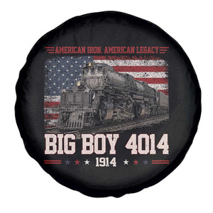 Vintage USA Steam Locomotive Patriotic Pride Spare Tire Cover American Iron American Legacy TS02 Print Your Wear