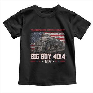 Vintage USA Steam Locomotive Patriotic Pride Toddler T Shirt American Iron American Legacy TS02 Black Print Your Wear