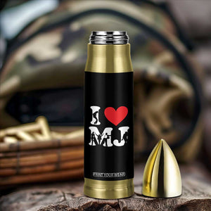 I Heart MJ Dance Silhouette Tribute Bullet Tumbler Iconic Pop Culture Famous Dance Poses for Music Legend Fans TS02 Print Your Wear