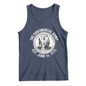 The Continental Army Est 1775 Tank Top Patriotic US Military History Graphic