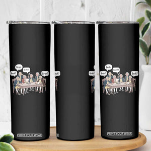 Bruh Founding Fathers Constitutional Convention Skinny Tumbler Funny American History Humorous Patriot