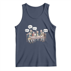 Bruh Founding Fathers Constitutional Convention Tank Top Funny American History Humorous Patriot