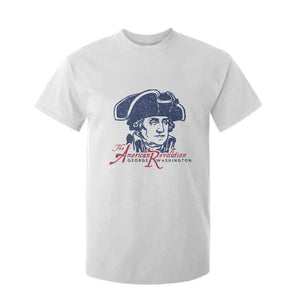 George Washington The American Revolution T Shirt For Kid Distressed Sketch Historic Patriotic Graphic