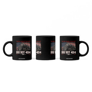 Vintage Steam Locomotive Heritage Coffee Mug The Legend of Rails American Flag TS02 Print Your Wear