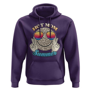Hot Mom Summer Hoodie Chillin' Vibe Leopard Mommy TS02 Purple Print Your Wear