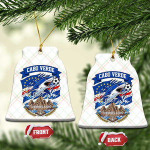 Cabo Verde Tubarões Azuis Soccer Pride Ceramic Ornament Cape Verde Blue Sharks Football Fans TS02 Print Your Wear