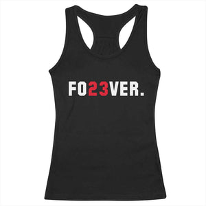 Classic Baseball Jersey Number 23 Racerback Tank Top Fo23ever #23 Vintage Sports Fan - Print Your Wear