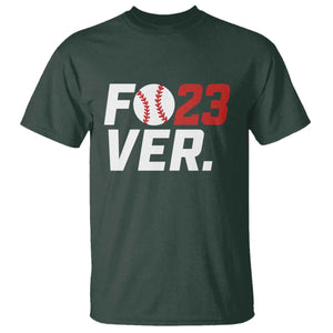 Classic Baseball Jersey Number 23 T Shirt Fo23ever #23 Ball Sports Fan - Print Your Wear