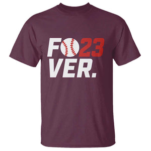 Classic Baseball Jersey Number 23 T Shirt Fo23ever #23 Ball Sports Fan - Print Your Wear