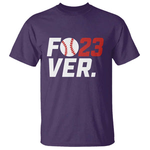 Classic Baseball Jersey Number 23 T Shirt Fo23ever #23 Ball Sports Fan - Print Your Wear