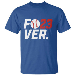 Classic Baseball Jersey Number 23 T Shirt Fo23ever #23 Ball Sports Fan - Print Your Wear