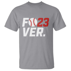 Classic Baseball Jersey Number 23 T Shirt Fo23ever #23 Ball Sports Fan - Print Your Wear