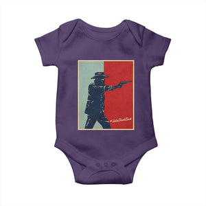 Idaho Shoots Back Vintage Pop Art Poster Style Graphic Baby Onesie