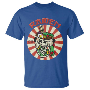 Kawaii Japan Ramen T Shirt Cute Skater Japanese Noodles Anime Skateboard Lover TS02 Royal Blue Print Your Wear