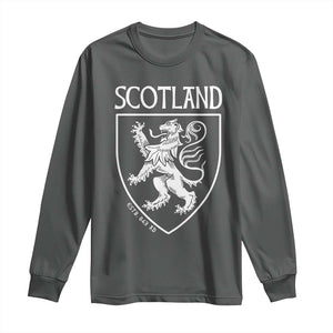 Scotland Lion Rampant Scottish Heritage Pride Graphic Long Sleeve Shirt