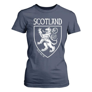Scotland Lion Rampant Scottish Heritage Pride Graphic T Shirt For Women