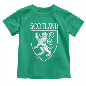 Scotland Lion Rampant Scottish Heritage Pride Graphic Toddler T Shirt