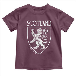 Scotland Lion Rampant Scottish Heritage Pride Graphic Toddler T Shirt