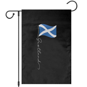 Scotland Saltire Waving Flag Garden Flag Minimalist Scottish Heritage Pride