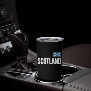 Scotland Saltire Flag Minimalist Athletic College Style Tumbler Cup