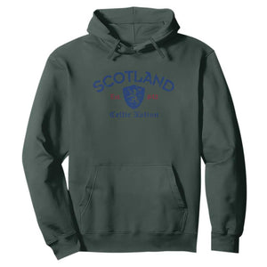Scotland Celtic Nation Est 843 Hoodie Lion Rampant Shield Patriotic Scottish Heritage