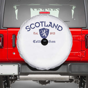 Scotland Celtic Nation Est 843 Spare Tire Cover Lion Rampant Shield Patriotic Scottish Heritage