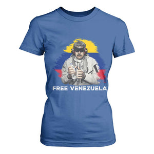 Free Venezuela Maduro T Shirt For Women Political Satire TS02 Royal Blue Print Your Wear