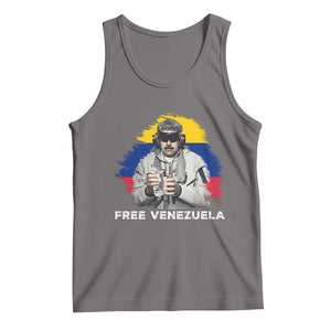 Free Venezuela Maduro Tank Top Political Satire TS02 Deep Heather Print Your Wear