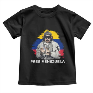 Free Venezuela Maduro Toddler T Shirt Political Satire TS02 Black Print Your Wear