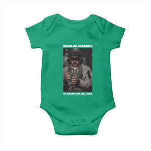 Maduro Captured Meme Baby Onesie On Board USS Iwo Jima Political Satire TS02 Irish Green Print Your Wear